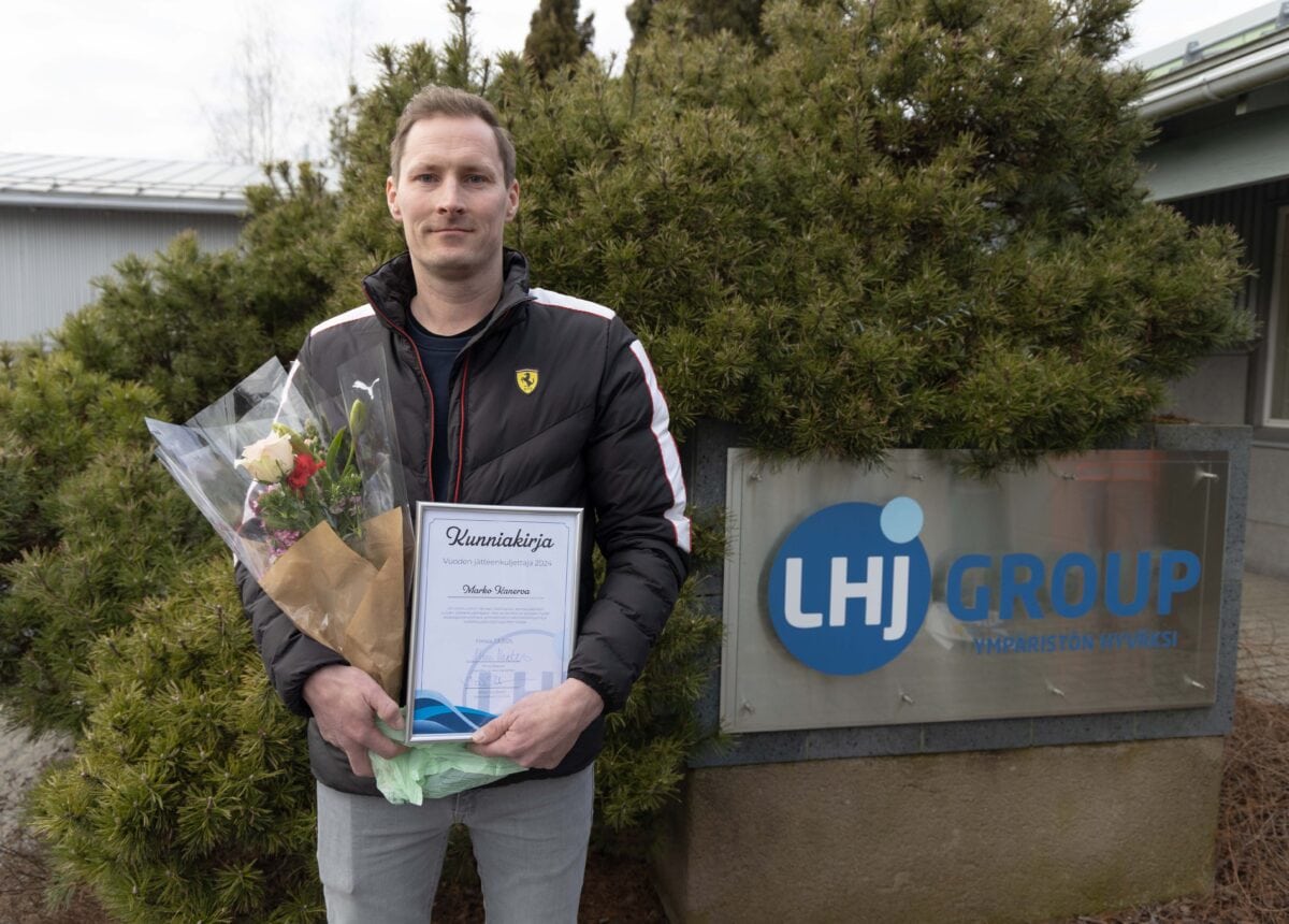 Loimi-Hämeen Jätehuolto valitsi vuoden 2024 kuljettajan, Loimi-Hämeen Jätehuolto Oy